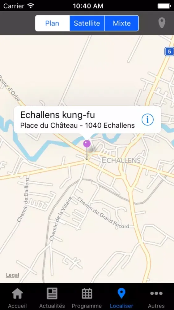 Echallens kung-fu应用截图
