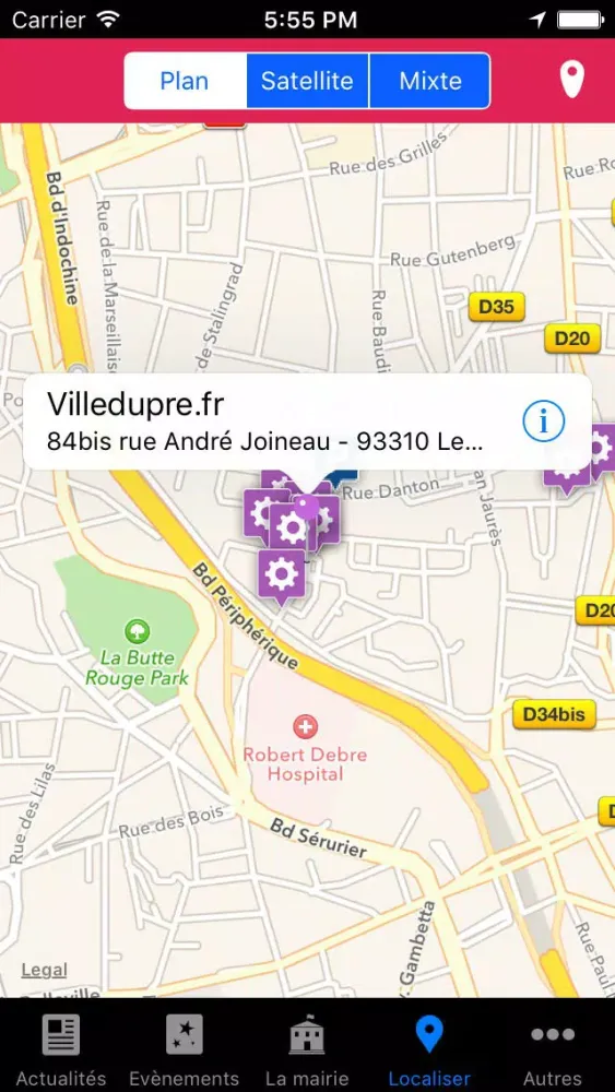 Villedupre.fr Ekran Görüntüleri