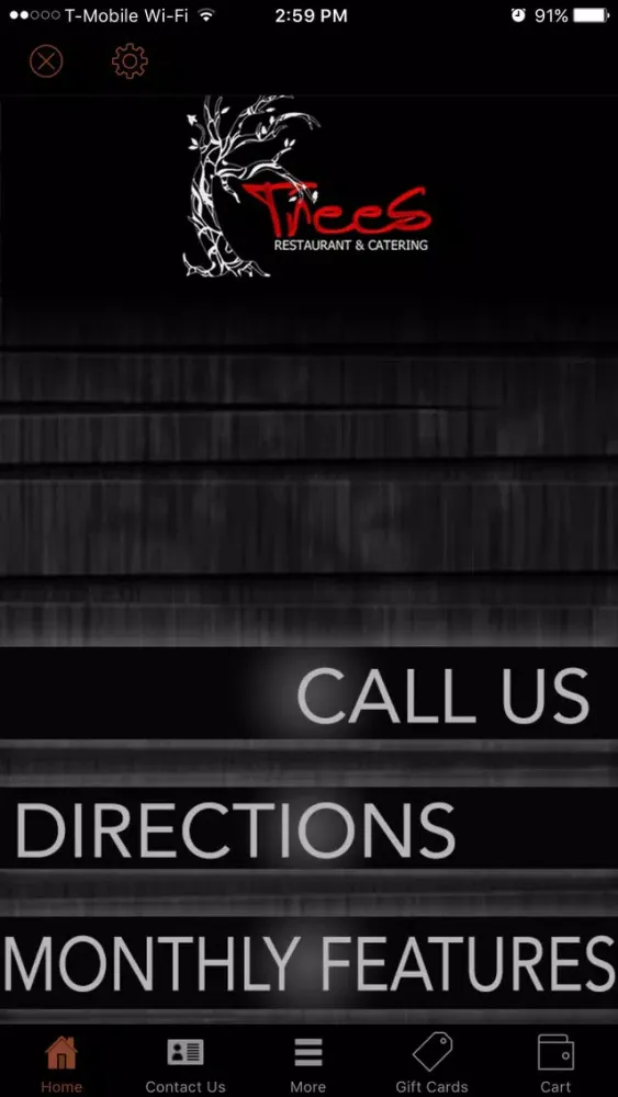 Captures d'écran de Tree's Restaurant & Catering
