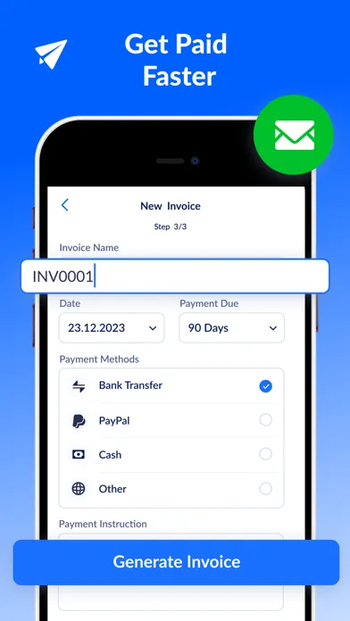 Capturas de pantalla de Invoice Maker: Easy Receipts