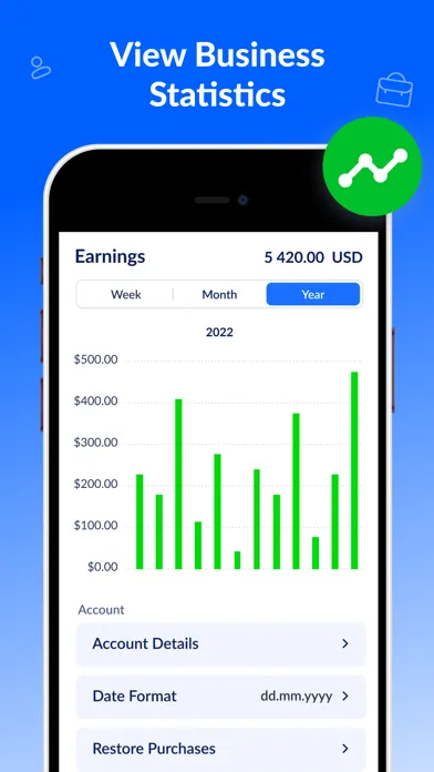 Capturas de pantalla de Invoice Maker: Easy Receipts
