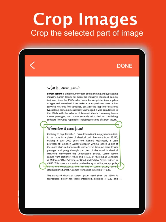 Captures d'écran de PDF Photos - JPG to PDF iPad 
