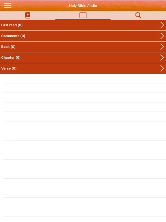 Holy Bible Audio Reina Valera iPad 应用截图