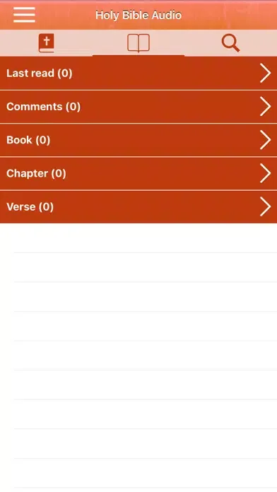 Ảnh chụp màn hình của Korean Bible Audio: 한국어 성경 오디오