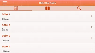 Tangkapan skrin Portuguese Bible Audio mp3 Pro