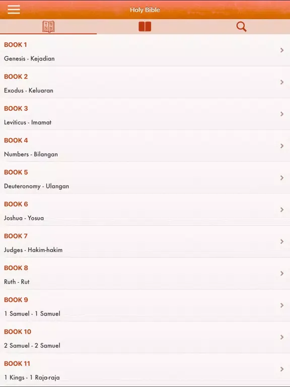 Captures d'écran de Indonesia Bahasa Alkitab iPad 