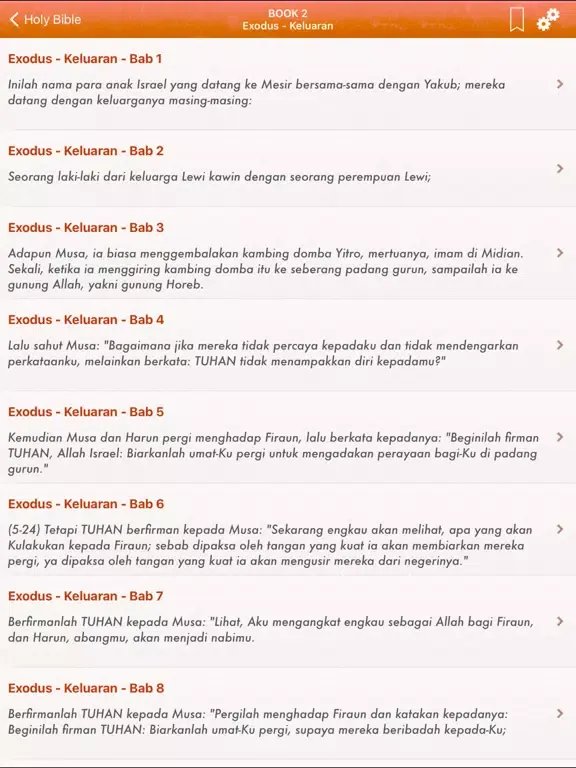 Captures d'écran de Indonesia Bahasa Alkitab iPad 
