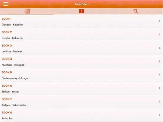 Captures d'écran de Indonesia Bahasa Alkitab iPad 