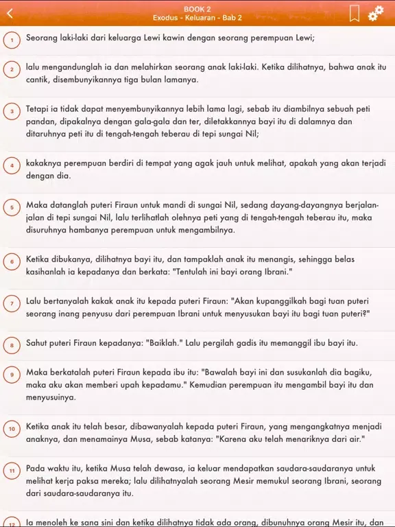 Captures d'écran de Indonesia Bahasa Alkitab iPad 