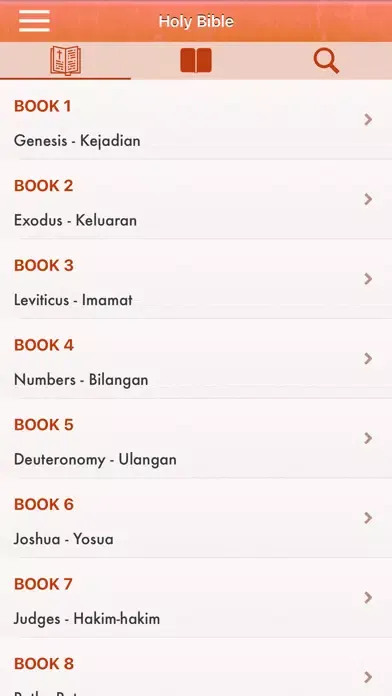 Captures d'écran de Indonesia Bahasa Alkitab