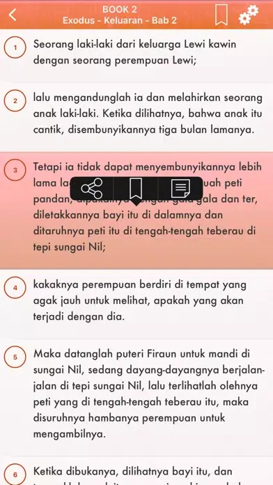 Captures d'écran de Indonesia Bahasa Alkitab