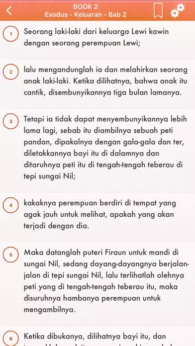 Captures d'écran de Indonesia Bahasa Alkitab