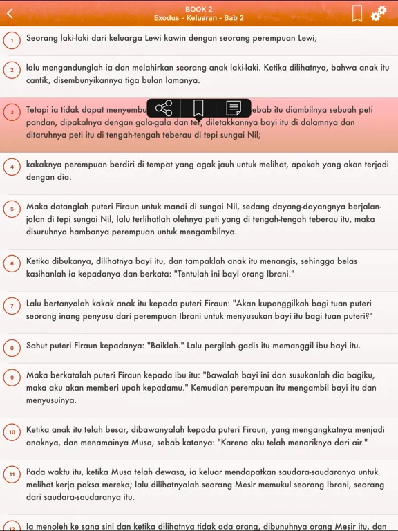 Indonesia Bahasa Alkitab Pro iPad  स्क्रीनशॉट