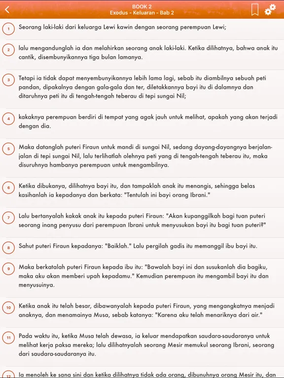 Indonesia Bahasa Alkitab Pro iPad  स्क्रीनशॉट