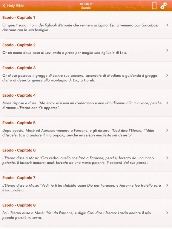 Italian Holy Bible Pro: Bibbia iPad  स्क्रीनशॉट