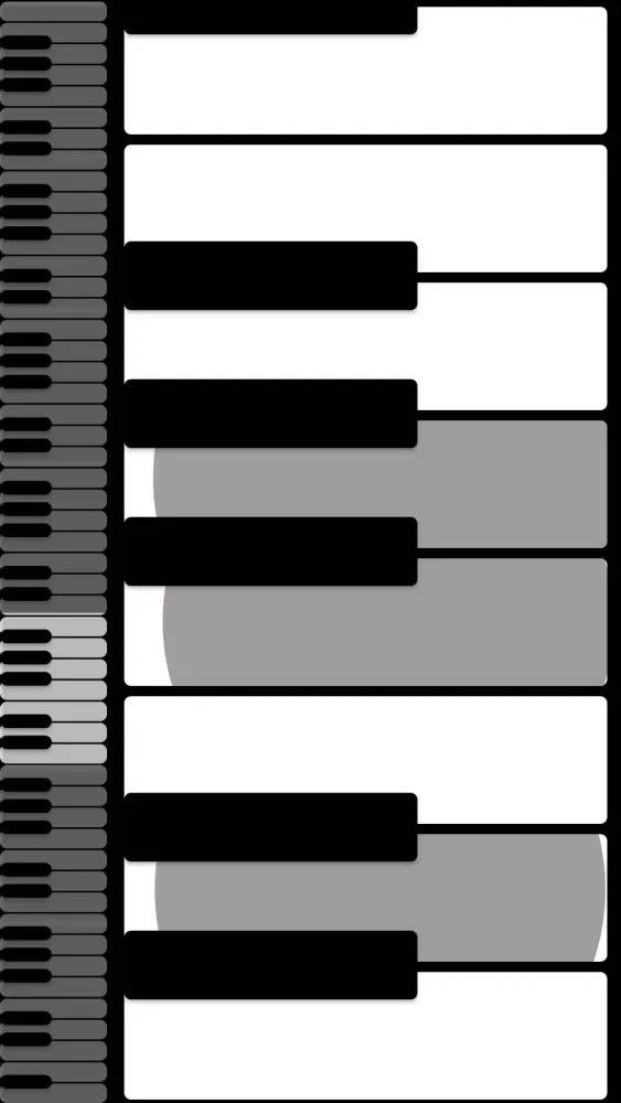 Captures d'écran de Piano X