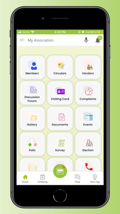 Скриншоты My Association App
