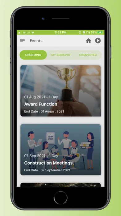 Скриншоты My Association App