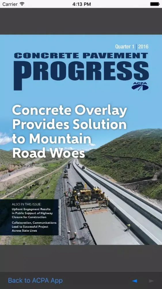 Capturas de pantalla de Concrete Pavement Progress