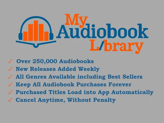 Capturas de pantalla de My Audiobook Library iPad 