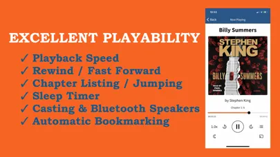 Capturas de pantalla de My Audiobook Library