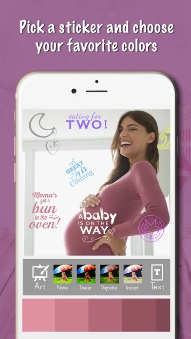 Baby Milestones Sticker Pics Screenshots