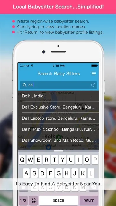 Baby Sitter - Find a nanny near you! স্ক্রিনশট