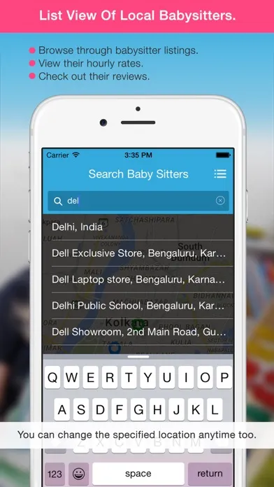 Baby Sitter - Find a nanny near you! স্ক্রিনশট