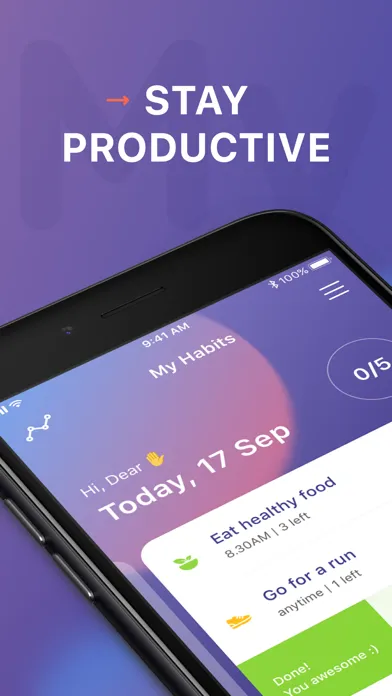 My Habit - Tracker & Reminder سکرین شاٹس