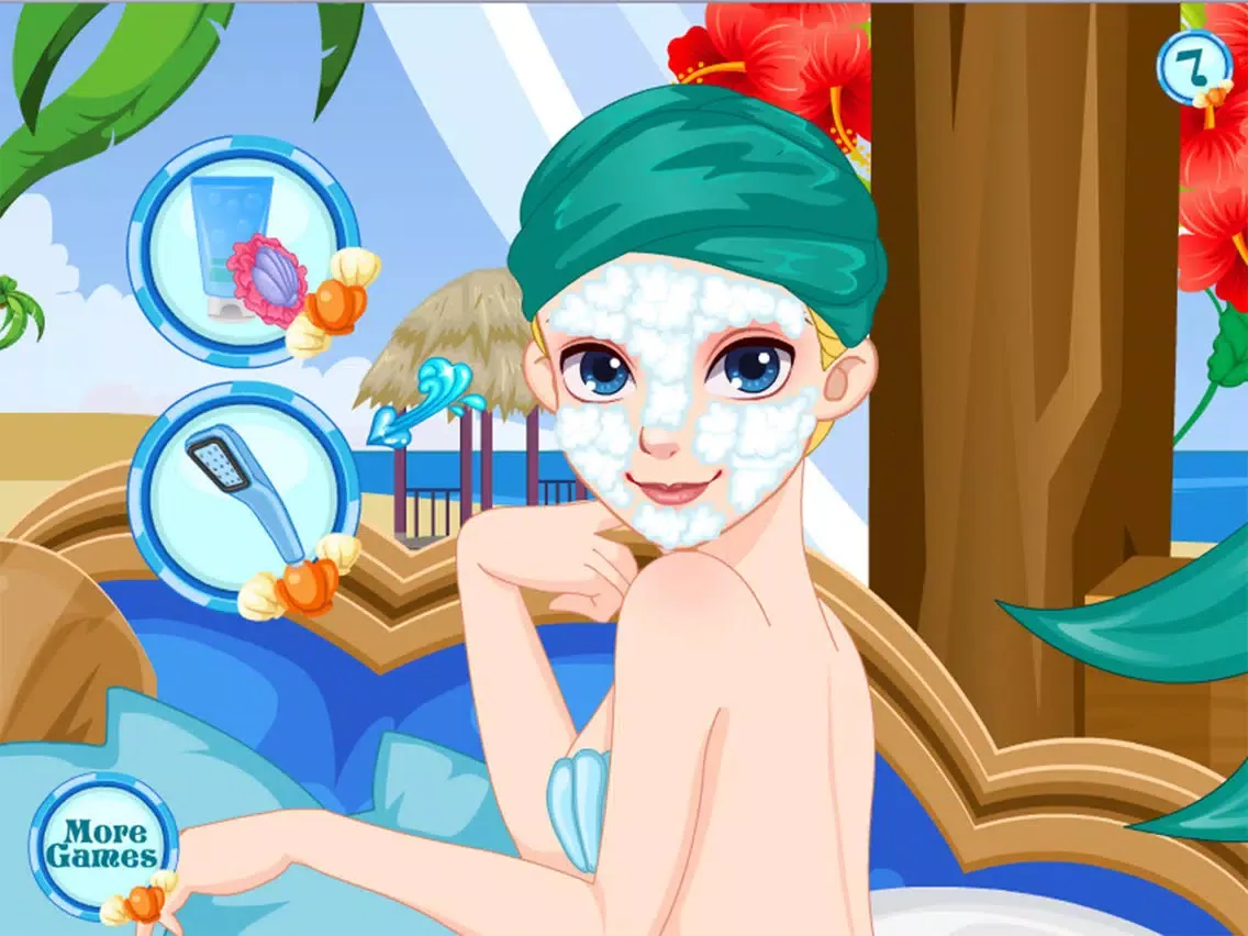 My Beautiful Mermaid Princess Dressup makeup games iPad  স্ক্রিনশট