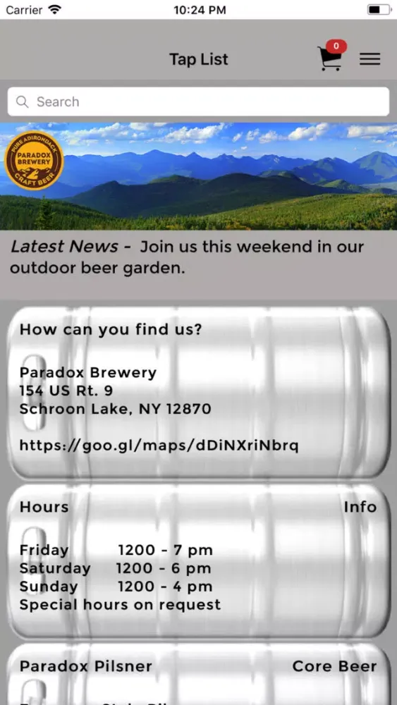 Paradox Brewery应用截图