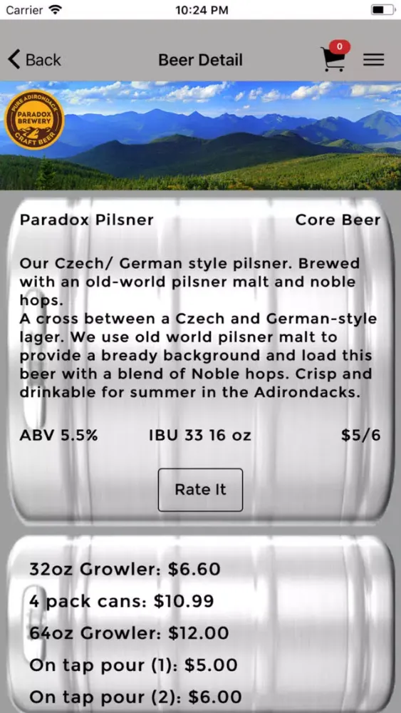 Paradox Brewery应用截图