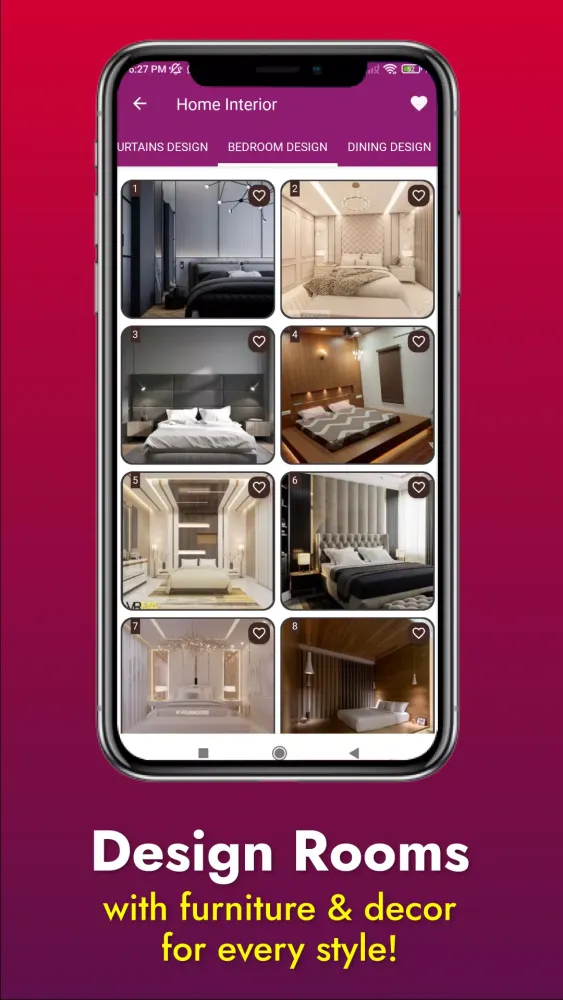 Ảnh chụp màn hình của Home Interior