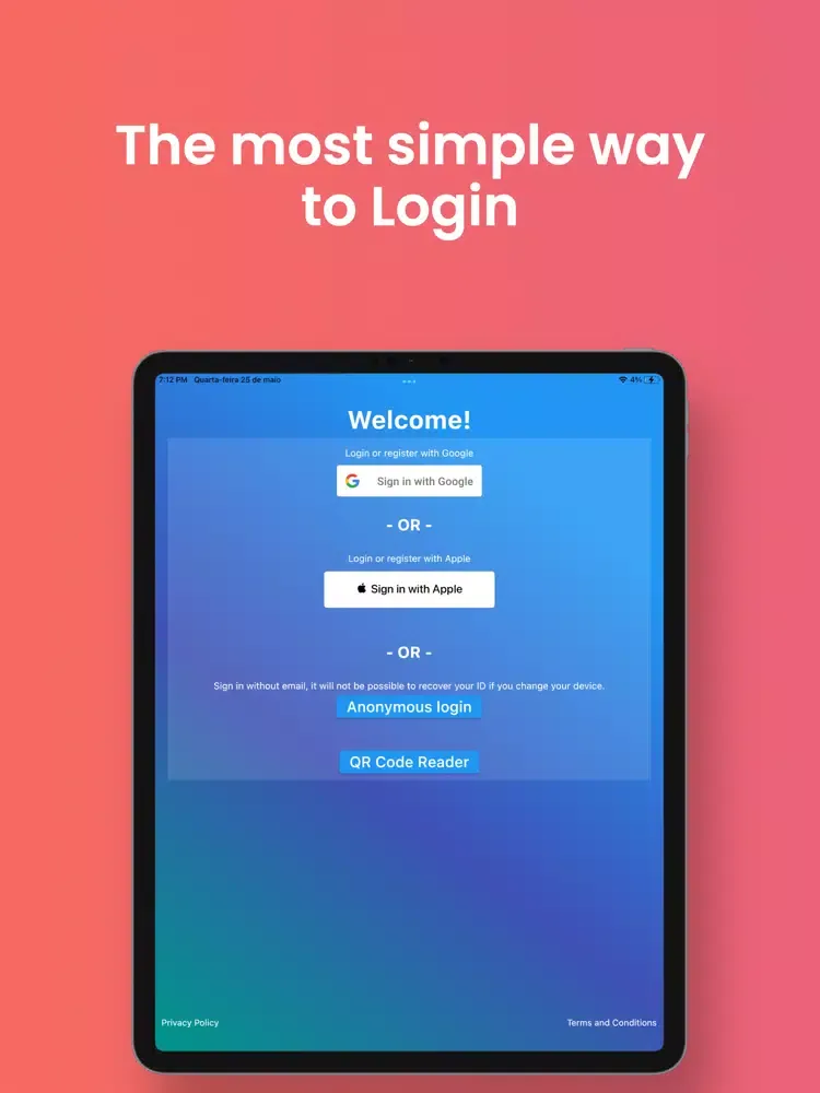 Скриншоты MyBellQR Digital Doorbell LITE iPad 