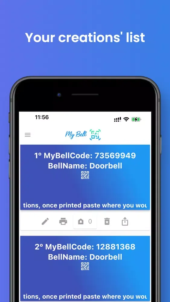 Скриншоты MyBellQR Digital Doorbell LITE