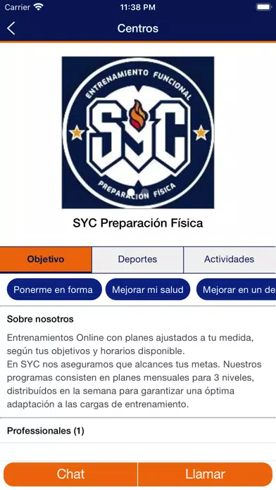 SYC Preparación Física Screenshots