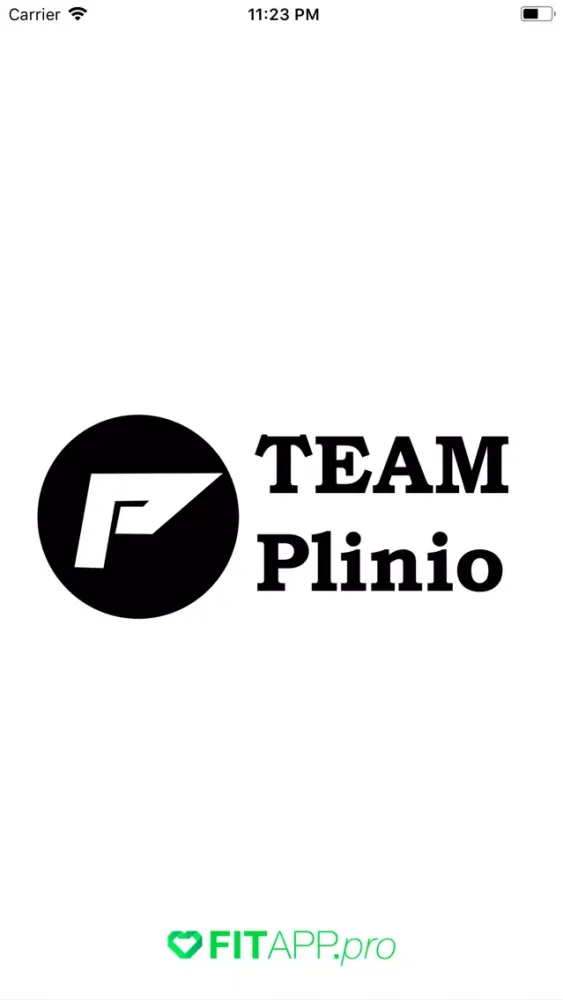 Capturas de tela do TEAM PLINIO