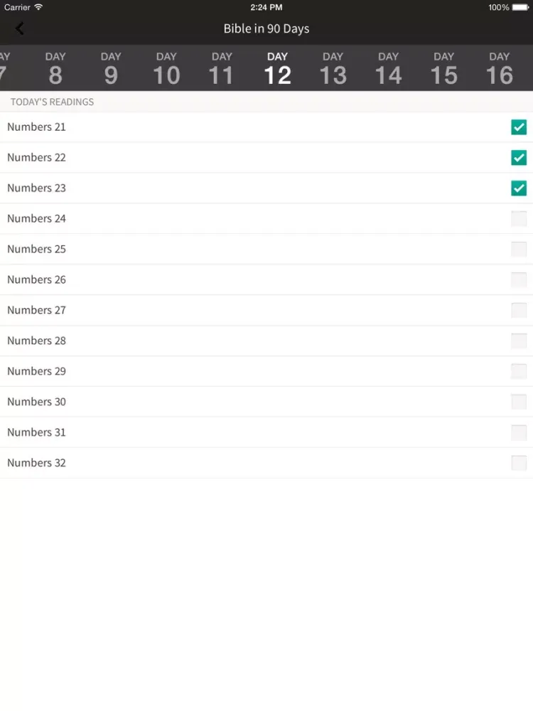 Скриншоты MyBible.com iPad 