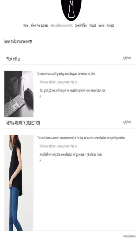 Ảnh chụp màn hình của Fashion Shop Shanghai