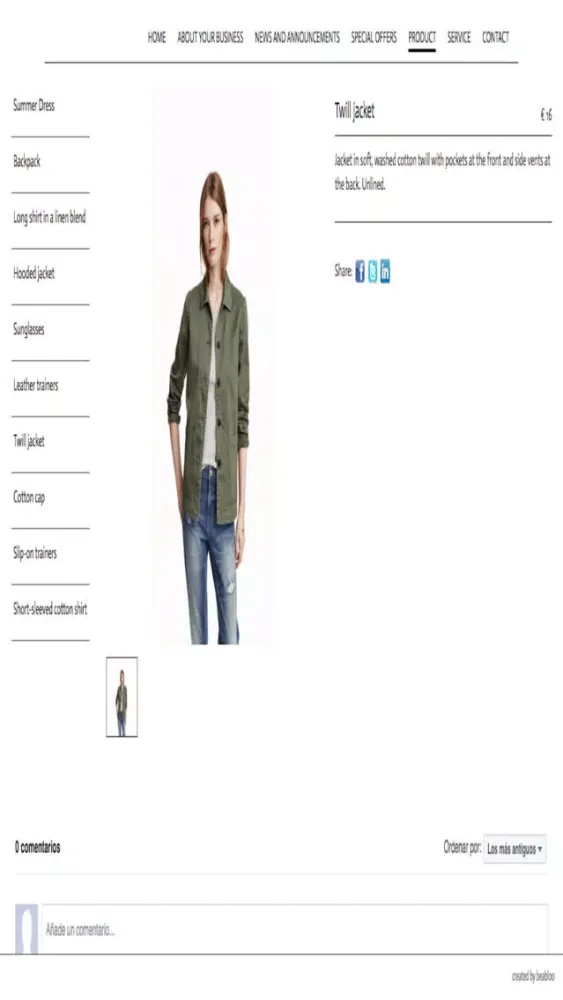 Ảnh chụp màn hình của Fashion Shop Shanghai