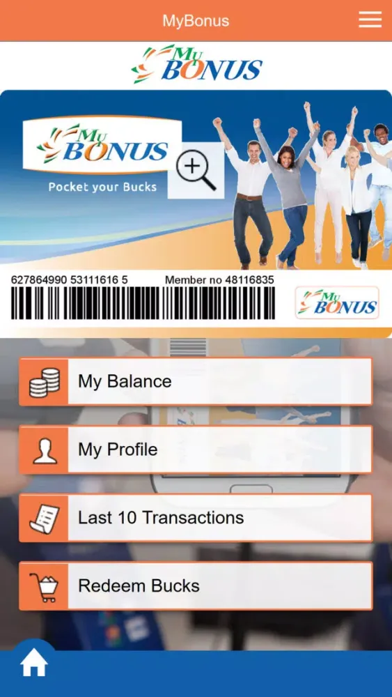 MyBonus Loyalty Screenshots