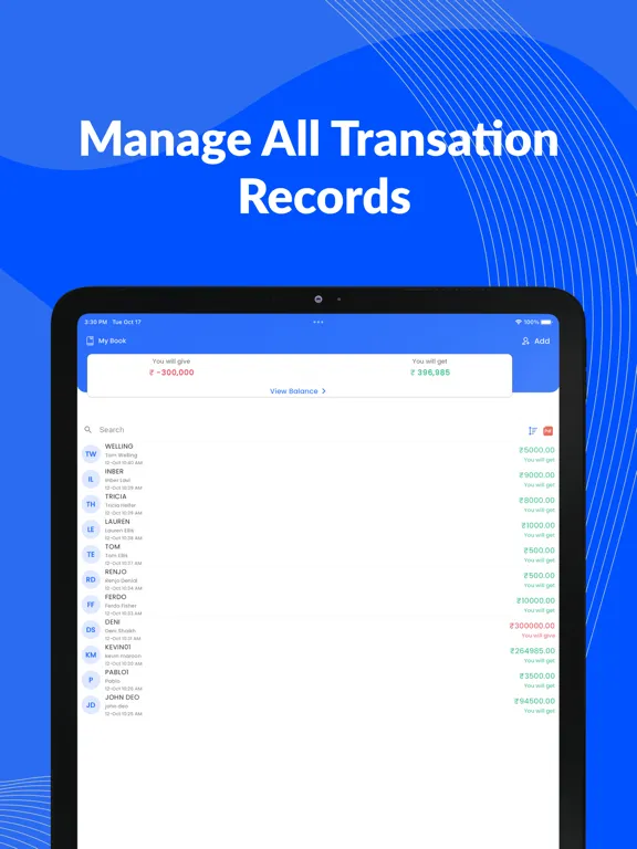 MyBook-Accounting iPad  سکرین شاٹس