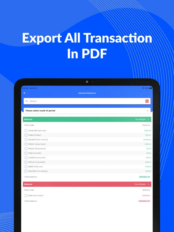 MyBook-Accounting iPad  سکرین شاٹس