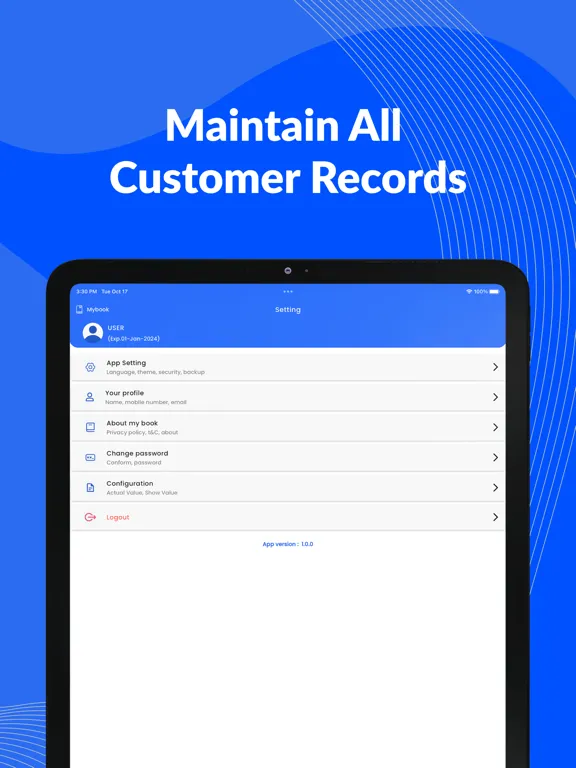 MyBook-Accounting iPad  سکرین شاٹس