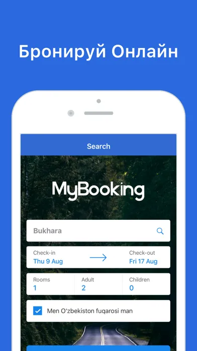 Tangkapan skrin MyBooking