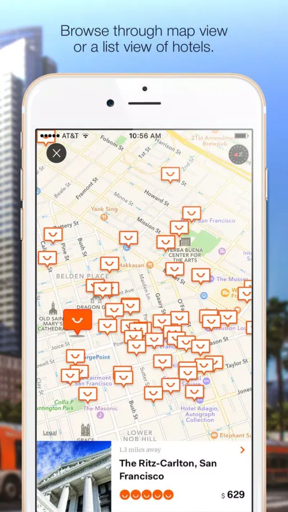 Captures d'écran de MyBooking Hotels - Fast Hotel Booking