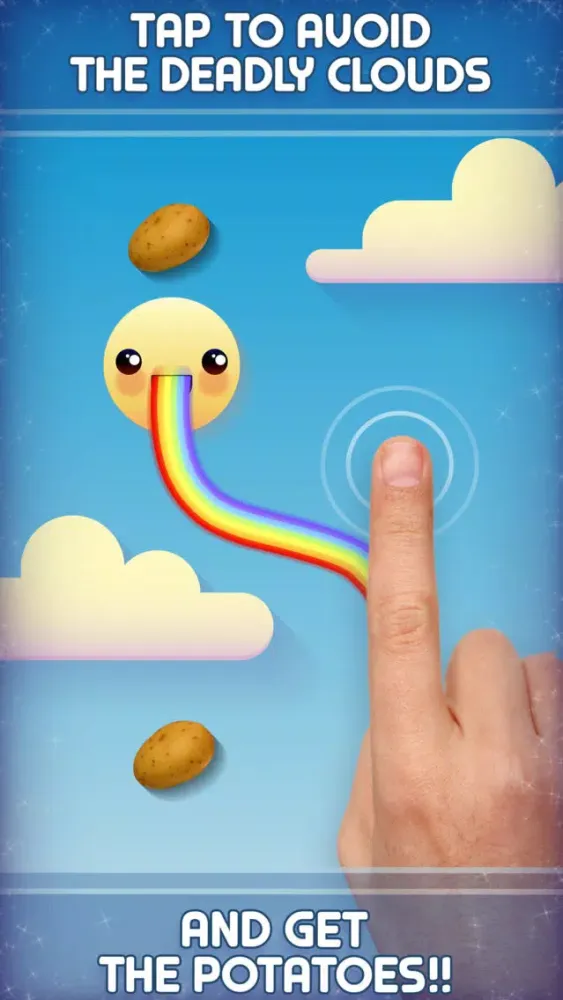 ภาพหน้าจอของ Rainbow Puke