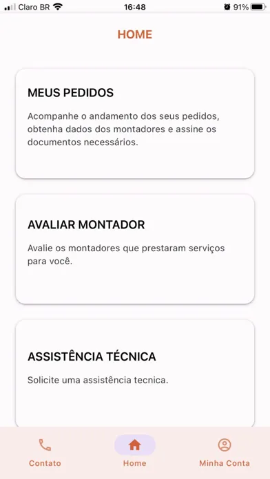Capturas de tela do MyBox Marcenaria
