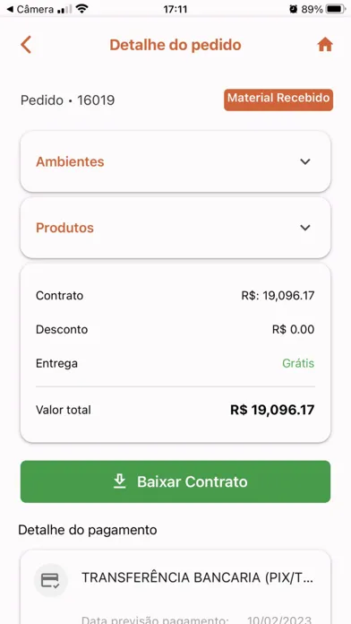 Capturas de tela do MyBox Marcenaria