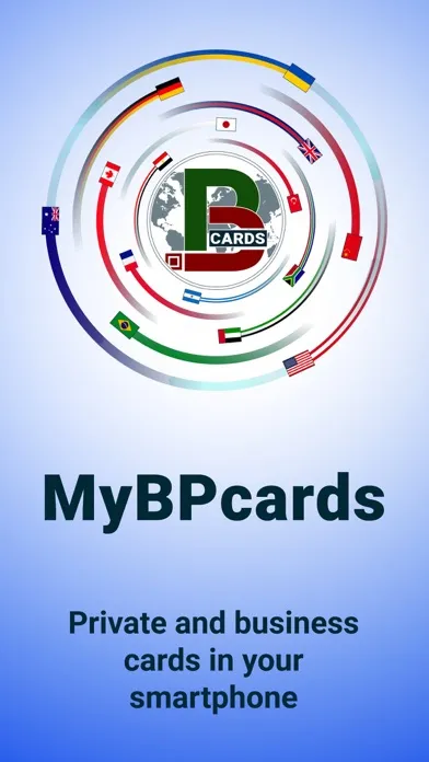 MyBP: business cards organizer スクリーンショット